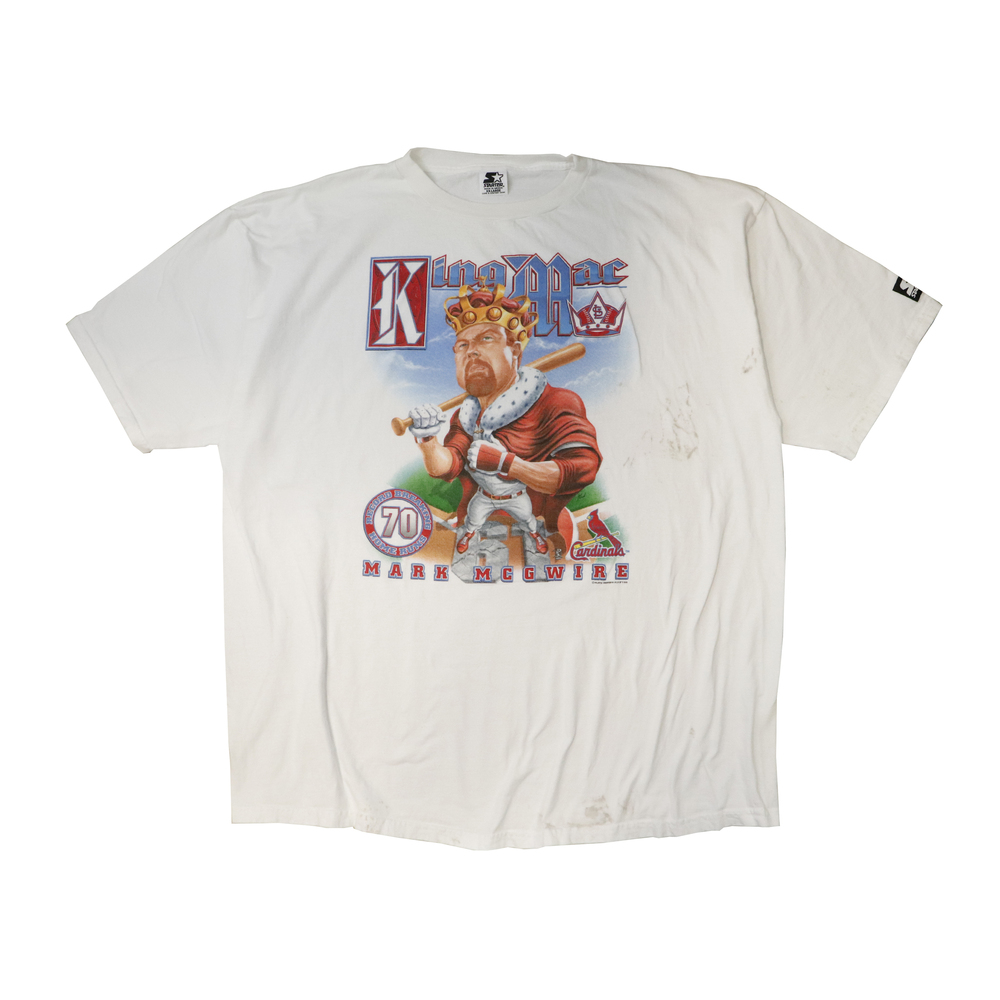 Vintage 1998 Cardinals Starter King of Mac Graphic T-Shirt Size XXL